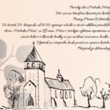 Pozvánka na benefiční koncert pro kalvárii 20. listopadu 2025